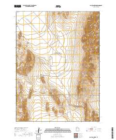 Sally Mountain 2020 topographic map thumbnail