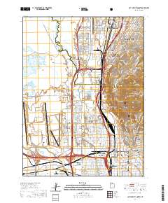 Salt Lake City North 2020 topographic map thumbnail