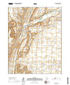 San Juan Hill 2020 topographic map thumbnail