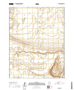 Sand Ridge 2020 topographic map thumbnail