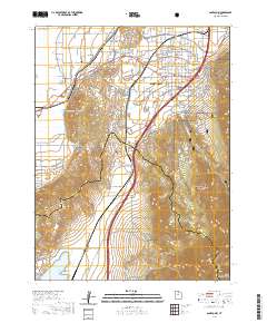 Santaquin 2020 topographic map thumbnail
