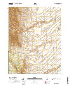 Sawtooth Peak 2020 topographic map thumbnail
