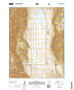 Scipio Lake 2020 topographic map thumbnail