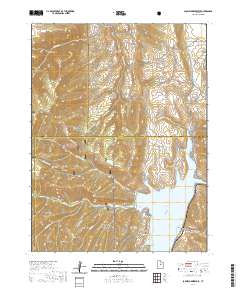 Scofield Reservoir 2020 topographic map thumbnail