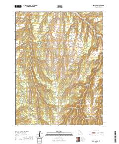 Seep Canyon 2020 topographic map thumbnail