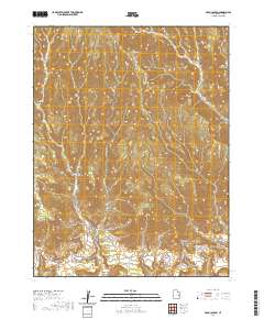 Sego Canyon 2020 topographic map thumbnail