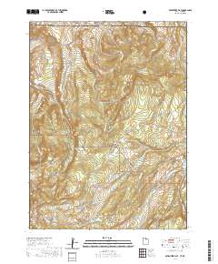 Seven Tree Flat 2020 topographic map thumbnail