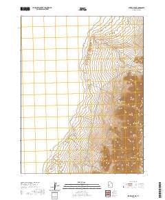 Sevier Lake NE 2020 topographic map thumbnail