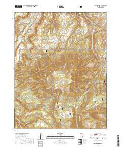 Shay Mountain 2020 topographic map thumbnail