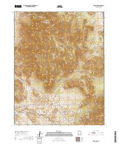 Silver Peak 2020 topographic map thumbnail