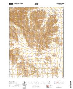 Skull Rock Pass 2020 topographic map thumbnail