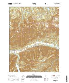 Slader Basin 2020 topographic map thumbnail