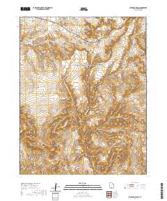 Slickrock Bench 2020 topographic map thumbnail