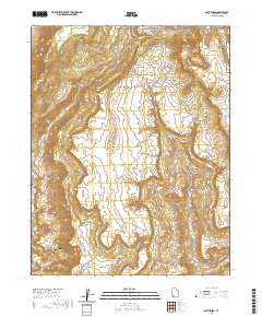 Smith Mesa 2020 topographic map thumbnail