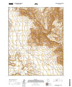Smithsonian Butte 2020 topographic map thumbnail