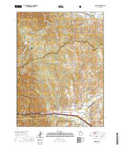 Snow Basin 2020 topographic map thumbnail