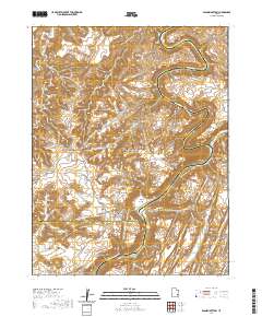 Spanish Bottom 2020 topographic map thumbnail