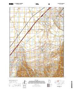 Spanish Fork 2020 topographic map thumbnail