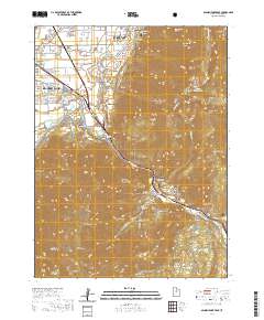 Spanish Fork Peak 2020 topographic map thumbnail