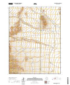Spring Mountain 2020 topographic map thumbnail