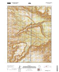 Steamboat Mesa 2020 topographic map thumbnail