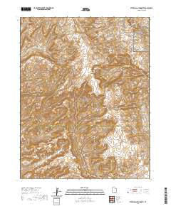 Stevens Canyon North 2020 topographic map thumbnail