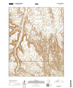 Stevens Mesa 2020 topographic map thumbnail