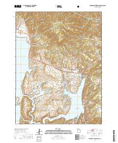 Strawberry Reservoir NE 2020 topographic map thumbnail