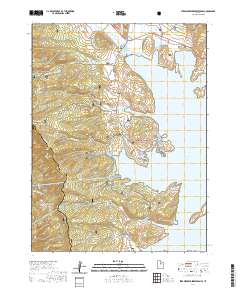 Strawberry Reservoir NW 2020 topographic map thumbnail