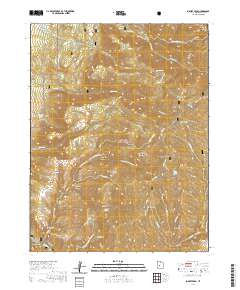 Sunset Peak 2020 topographic map thumbnail