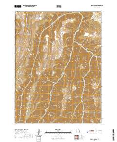 Supply Canyon 2020 topographic map thumbnail