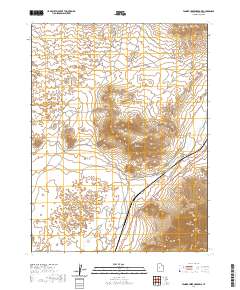 Tanner Creek Narrows 2020 topographic map thumbnail