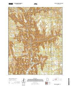 Temple of Sinawava 2020 topographic map thumbnail