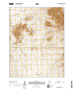 Topaz Mountain SW 2020 topographic map thumbnail