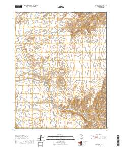 Turkey Knob 2020 topographic map thumbnail