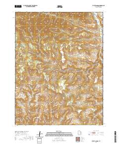 Turtle Canyon 2020 topographic map thumbnail