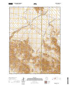 Utah Peak 2020 topographic map thumbnail