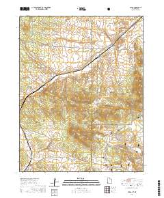Uvada 2020 topographic map thumbnail