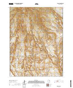 Vernal NW 2020 topographic map thumbnail