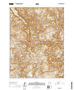 Vernal SW 2020 topographic map thumbnail