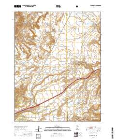 Walker Flat 2020 topographic map thumbnail