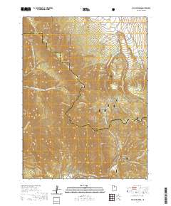 Wallsburg Ridge 2020 topographic map thumbnail