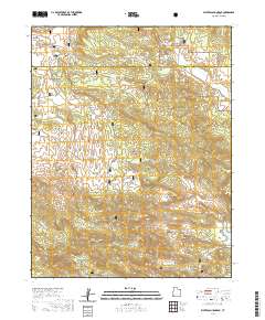 Water Canyon Peak 2020 topographic map thumbnail