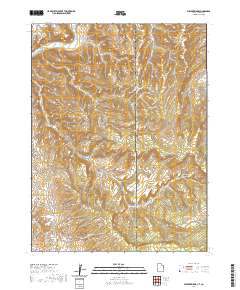 Weaver Ridge 2020 topographic map thumbnail