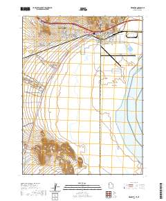 Wendover 2020 topographic map thumbnail