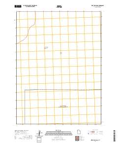 West of Big Pass 2020 topographic map thumbnail