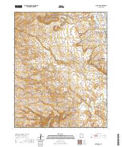 White Hills 2020 topographic map thumbnail
