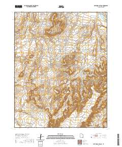 White Mesa Village 2020 topographic map thumbnail