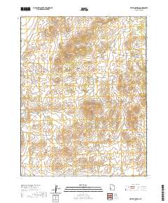 White Mountain 2020 topographic map thumbnail