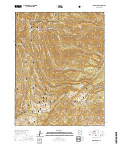 White Pine Peak 2020 topographic map thumbnail